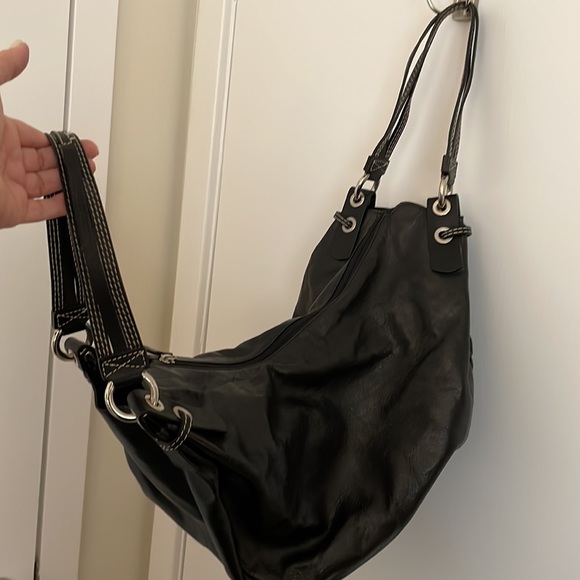 Gianni Chiarini Black Leather Bag EUC Made in Italy - Picture 9 of 9